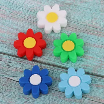 Амортизаторы в форме цветка, гасители вибрации для теннисных ракеток Red