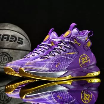 Амортизирующие баскетбольные кроссовки, мужские баскетбольные бутсы спортивной серии, молодежные молодежные баскетбольные тренировочные спортивные кроссовки 36