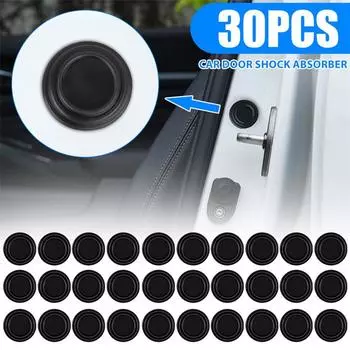 Амортизирующие накладки на дверь автомобиля, буфер, бампер, амортизирующая прокладка для предотвращения столкновений для авто, звукоизоляционные клейкие наклейки 10PCS