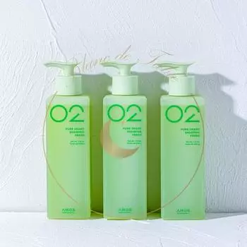 Amos Pure Smart Shampoo Moist 500g Dandruff Shampoo, 2 units