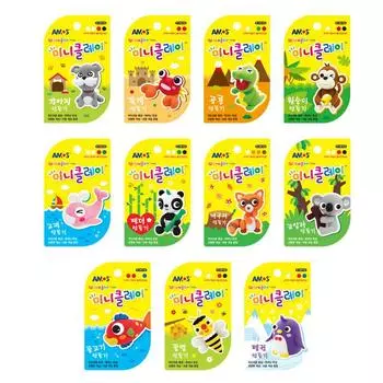 [AMOS] Животное для изготовления мини-глины 1–11