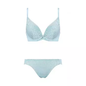 AMOSTYLE Dream Bra Deep V Bra шорты комплект цветущие лепестки 3683 E80L Размер и (Стерлинговый синий)