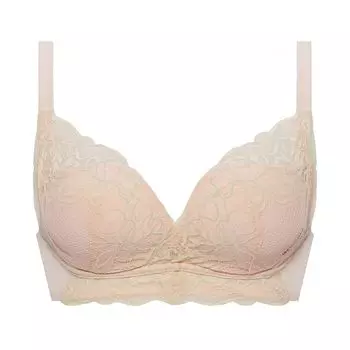 AMOSTYLE Free Me Bra Flowing Flower M001 M2 Размер Без косточек (бежевый)