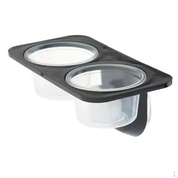 И амфибии, присоска для гекконов, миски для корма, контейнер для еды с миской для кормления рептилий, двойной