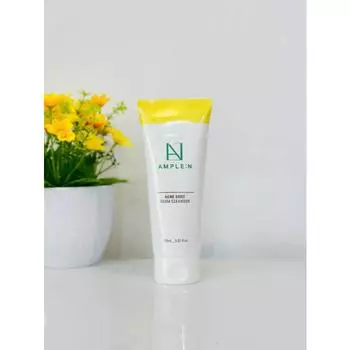 AMPLE:N Acne Shot Foam Cleanser 150 мл, Отшелушивание, Уход за прыщами, Увлажнение, Корейская косметика, Kbeauty, образец