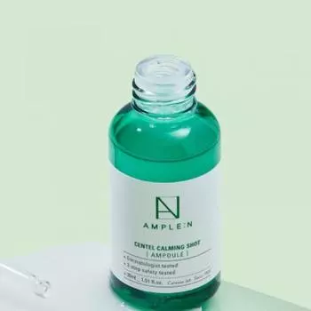 AMPLE:N Centel Calming Shot Ampoule 30ml (2 options) +RANDOM GIFT