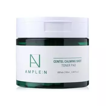 AMPLE:N Centel Calming Shot Toner Pad 60pads + RANDOM GIFT