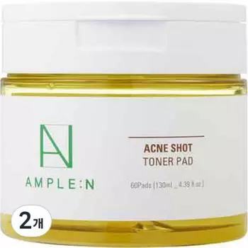 Ampoule N Koreana Acneshot Toner Pad, 60 pieces, 2 pieces