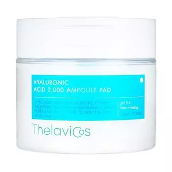 Ампульные подушечки Teravicos Hyaluronic Acid 3000 155 мл, 70 шт., 1 шт.