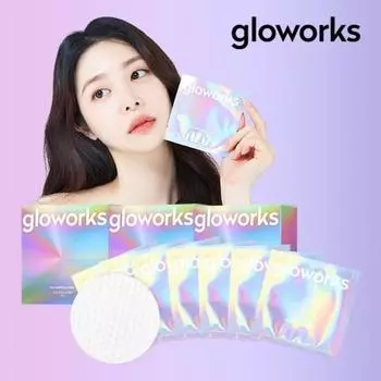 Ампульные тампоны Gloworks silk 3 коробки (21 лист)