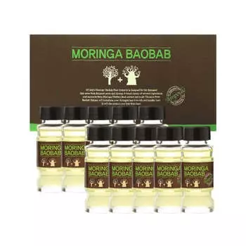Ампулы для волос All Lady Moringa Baobob 15 мл*10 шт/20 шт/30 шт/40 шт/50 шт 10Pcs