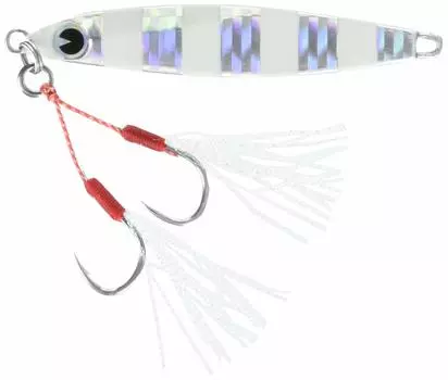 AMS Design Metal Jig Gankichi 73mm 20g Border Blue Glow Lure (IMA) #GK20-208