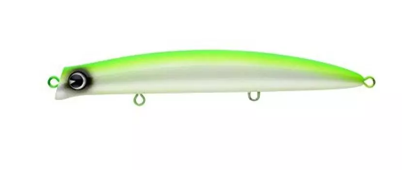 Ams Design Minnow Komomo Counter Lime Back Pearl Lure (ima) SF-145 (Komomo) Glow. #CT145-110