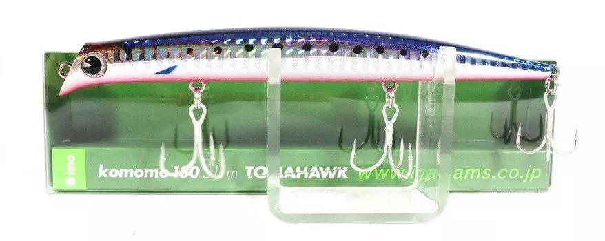 Ams Design Minnow Komomo Slim Tomahawk 130mm Mako Iwashi 242824 Lure (ima) 13.5g #KS130T-006
