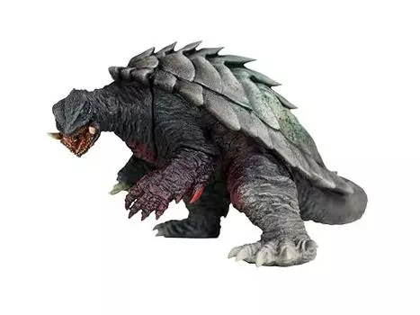 АМС Гамера (1999) Поврежденная версия высокого класса. приблизительно. Фигурка из мягкого винила, окрашенного ПВХ, 200 мм