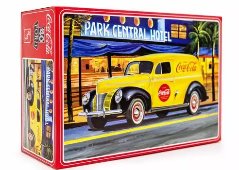 AMT 1940 Ford Sedan Delivery Plastic Model AMT1161 1/25 Coca-Cola