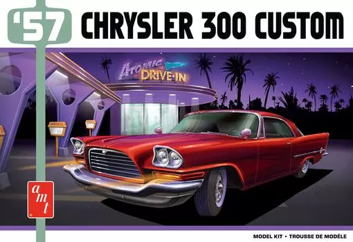 AMT 1957 Chrysler 300 Custom Пластиковая модель AMT1447 1/25