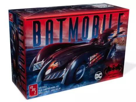 amt AMT Batman Robin Batmobile масштабная пластиковая модель AMT1295 литье цвет и 1/25
