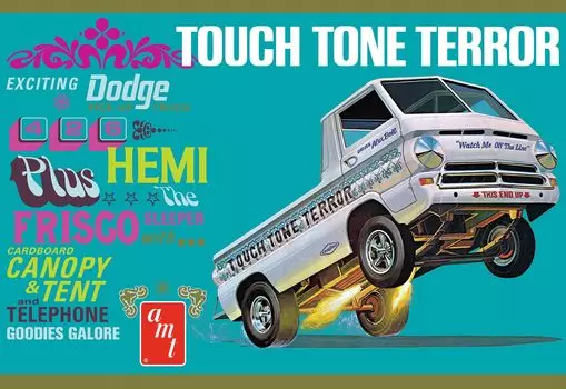 AMT Dodge Pickup Truck Touch Tone Terror Пластиковая модель AMT1389 1/25