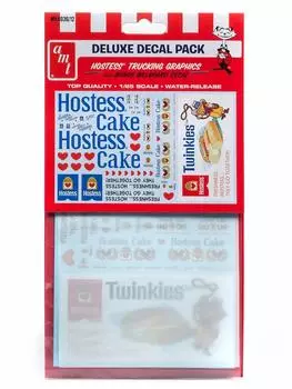 AMT Hostess Tracking Decal Set Пластиковая модель Decal MKA036 1/25
