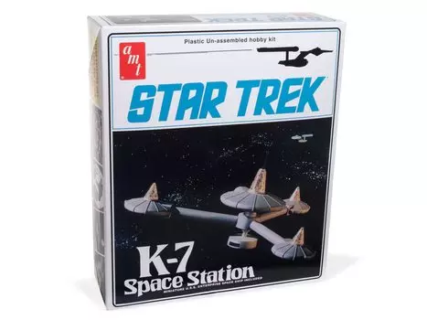 AMT Star Trek Space Station Ширина приблизительно 400 мм Пластиковая модель AMT1415 K-7 Немасштабная