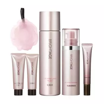 эмульсия для глаз и лица New Bright Age lucky bag set care limited time basic Bright Age Official [лосьон, сыворотка, сыворотка, очищение, умывание] [набор для кожи,