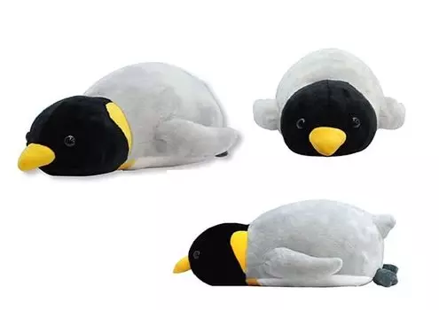 Amuse Kuttari Penguin Lying BIG King Penguin Plush Toy Total Length 48cm703679 Approx.