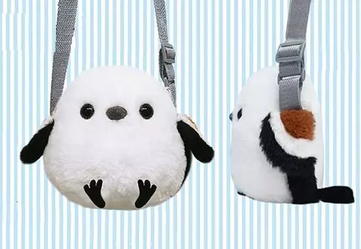 Amuse Plush Tit 17cm 703811 Shima-chan Long-tailed Pochette, long,