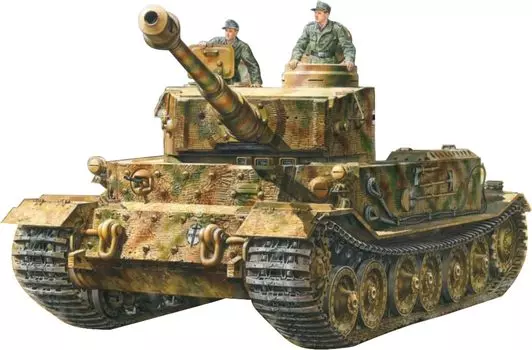 Amusing Hobby Tiger 003 Zimmerit Coating May 1944 Plastic Model AMH35A059 1/35 (P)