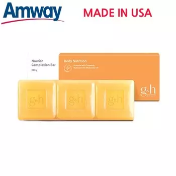 Amway G&H NOURISH+ COMPLEXION БАР-мыло (1 коробка 3 шт.) Сделано в США