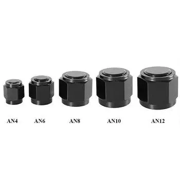 AN4 AN6 AN8 AN10 AN12 Адаптер с внутренней резьбой Концевая заглушка Заглушка для трубки Гайка Шестигранная головка Заглушки для портов Фиксатор Соединительный фитинг для шланга