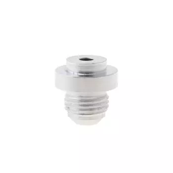 AN6-AN12 Мужской сварочный паяный фитинг адаптер для шланга масляный алюминиевый резьбовой крепежный винт для производительности автомобиля AN6 серебряный