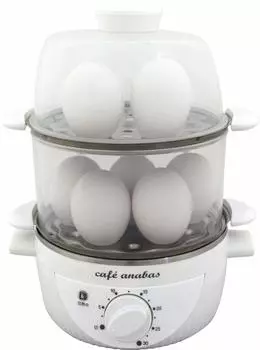 ANABAS Вареные яйца Master Easy Steam Cooker 2 SE-002 (Белый, Ярусы) белый