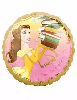 Анаграмма Disney Princess Beauty and the Beast Стандартный воздушный шар Princess Belle Beauty and Beast Belle