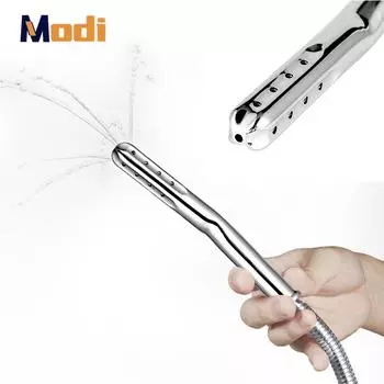 Анальная клизма для очистки ануса, клизменный душ из нержавеющей стали, инструмент для анальной очистки