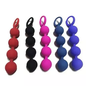 Анальная пробка Анальные шарики Анальная пробка Эротические игрушки SexShop Товары для взрослых Маленькие анальные шарики Силиконовые секс-игрушки для женщин, мужчин и начинающих