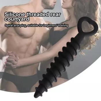 Анальная пробка Антидеформированная полная стимуляция Силиконовая Анальная пробка Секс-игрушка для начинающих