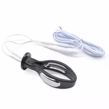 Анальная пробка Аксессуар для электрошока Полая анальная расширяющая шок Начинающий Унисекс Анальная пробка из нержавеющей стали Игрушка для взрослых с проводом