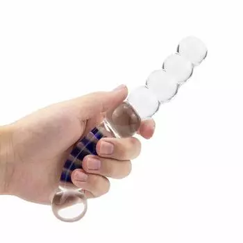 Анальная пробка Crystal Dildo 5 бусин Анальные шарики Вагинальная пробка Стимуляция простаты G Spot Развитие анального секса Анальная пробка унисекс Анальная игрушка SXOVO