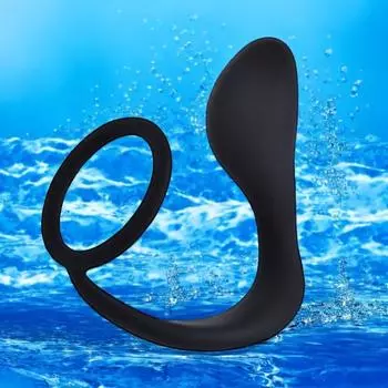 Анальная пробка для массажа простаты в виде хризантемы, устройство для мастурбации, альтернативное кольцо в виде подковы, продукт для взрослых в виде секс-игрушки Prostate Horseshoe Ring