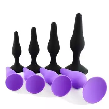Анальная пробка для начинающих, эротические игрушки, силиконовая анальная пробка, товары для взрослых, анальные секс-игрушки для мужчин и женщин, массажер простаты