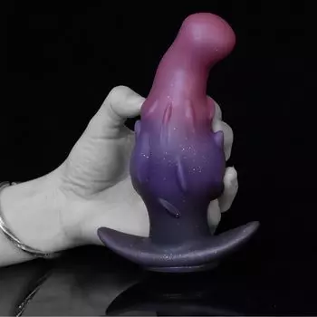 Анальная пробка Ifukens Анальный дилдо для женщин Толстый размер Длина Максимальный диаметр Нечеловеческий дилдо для мужчин Простата Анальное развитие Анальное расширение Вогнутый и