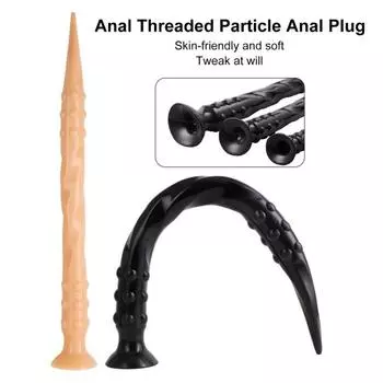 Анальная пробка, игрушка для взрослых, эргономичная пробка из ПВХ, секс-игрушка для пар S