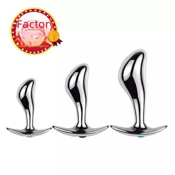 Анальная пробка из алюминиевого сплава в форме змеиной головы для точки G для женской мастурбации