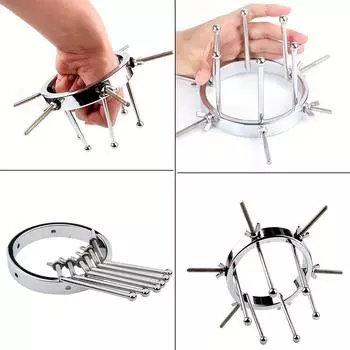 Анальная пробка из нержавеющей стали, круглые наконечники для удобного введения, анальная пробка-расширитель, тренажер-расширитель, серебряный ограничитель бондажа и секс-аксессуар для БДСМ