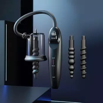 Анальная пробка Электрический насос Смарт Съемный 3 типа дизайна Круглый и гладкий Проникает в анус Унисекс Мастурбация Анальный…