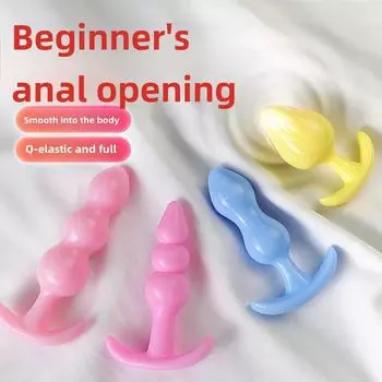 Анальная пробка Miji Intimate Jelly - стимулирующая игрушка для флирта для взрослых женщин (250/коробка) Happy Sailor, 500 times