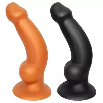 Анальная пробка - Мягкая силиконовая анальная пробка с надежным Т-образным основанием и постепенным растяжением - Взрослая секс-игрушка для мужчин и женщин S