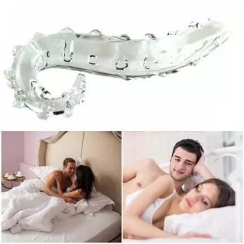 Анальная пробка Палочка для удовольствия Глубокая вставка Унисекс Прозрачная поверхность частиц Водонепроницаемый Мастурбатор ануса Простата Фаллоимитатор Пенис Анальная пробка Секс-игрушка для взрослых