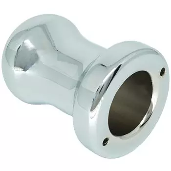 Анальная пробка Praxia Metal Tunnel Butt Plug Анальная пробка для расширения анального отверстия для проникновения в отверстие, полая клизма, диаметр 4 см (большой)